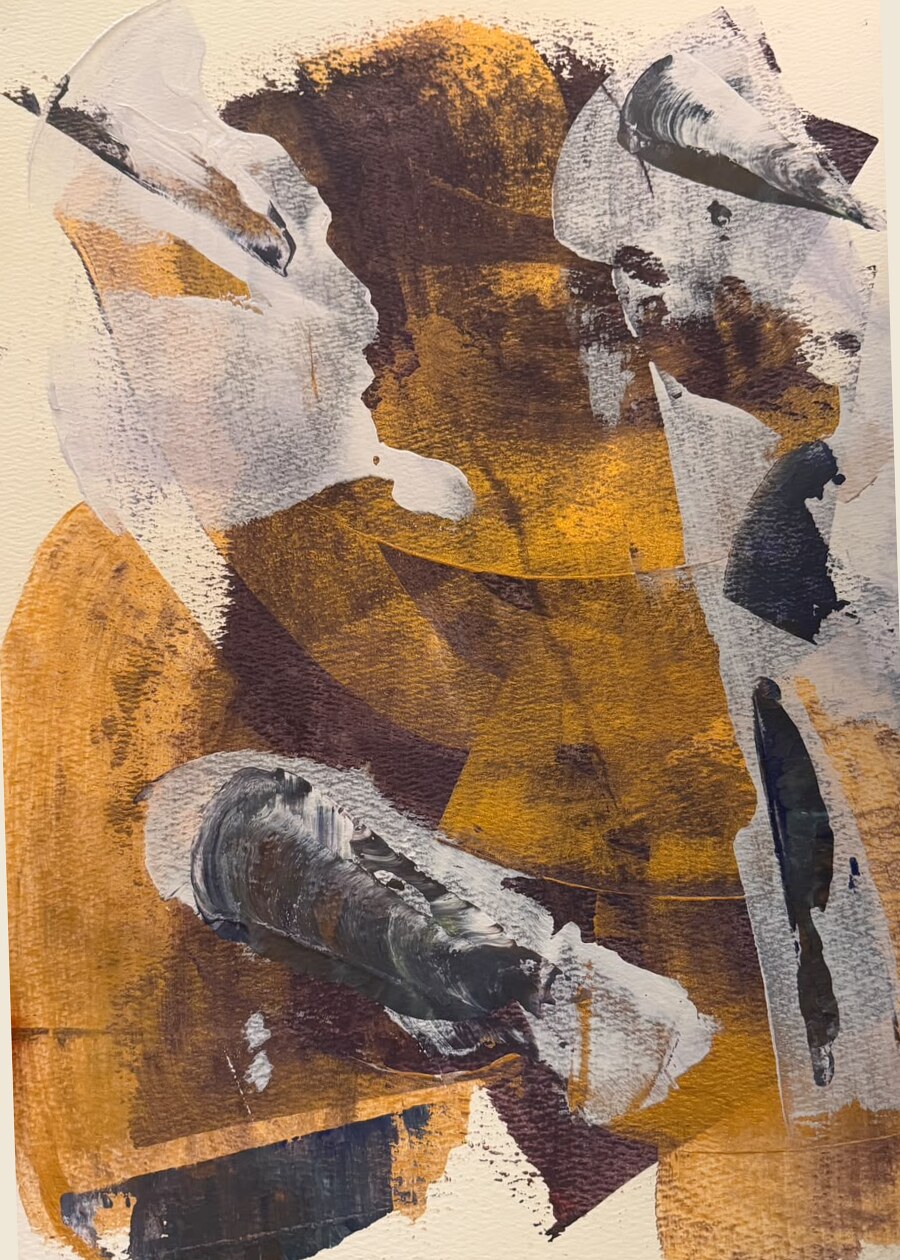 Untitled (ochre)